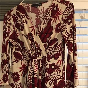 Maternity empire waist dress